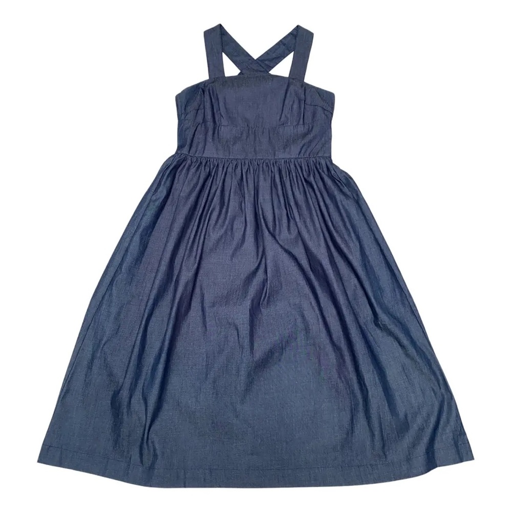 LOUCHE London denim maxi dress